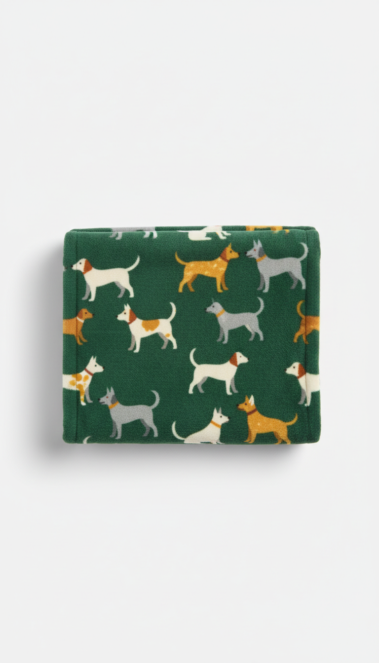 Forest Green Fleece Blanket